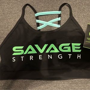 New !! Size Large !! Savage Sports bra